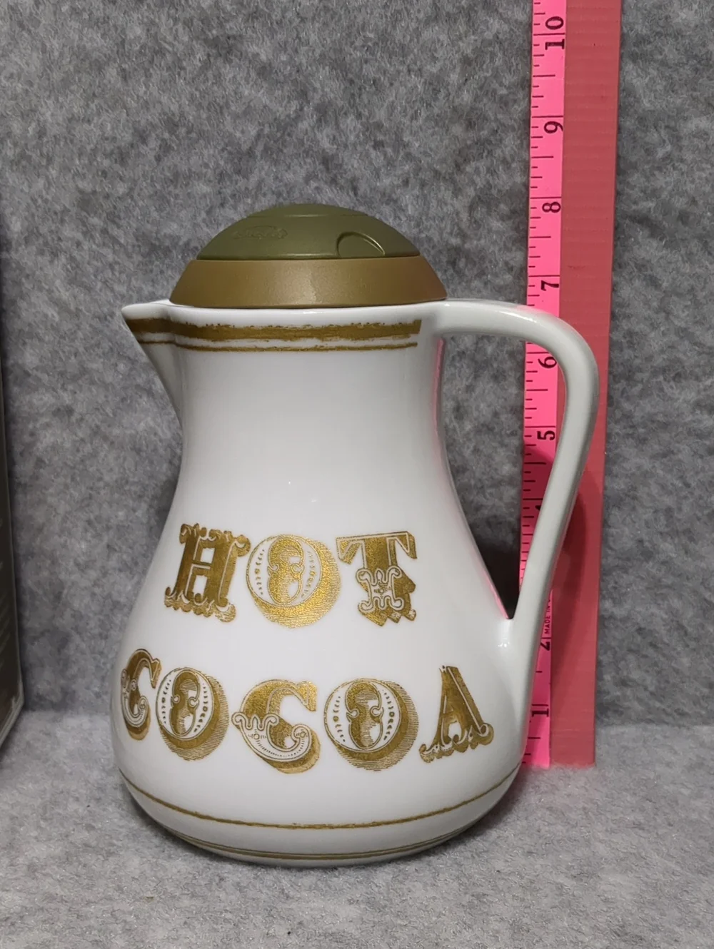 Williams Sonoma Hot Chocolate ceramic Pot NWT
